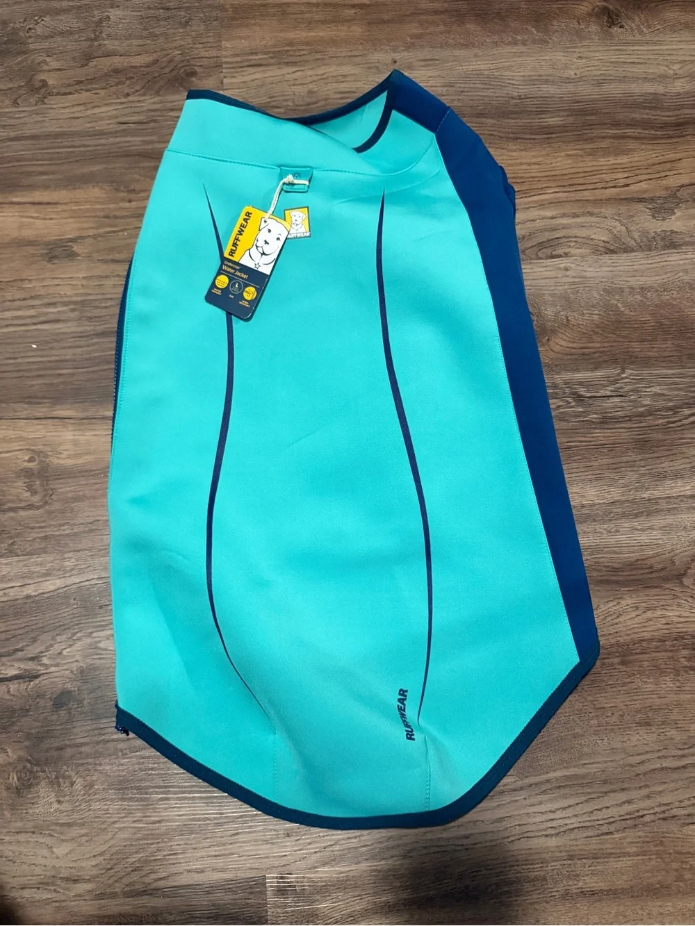 Ruffwear Undercoat Dog Water Jacket, Aurora Teal, Large